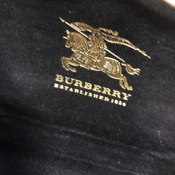 Pre-Owned-BURBERRY Hard Case for Glasses - Picture 2 of 6